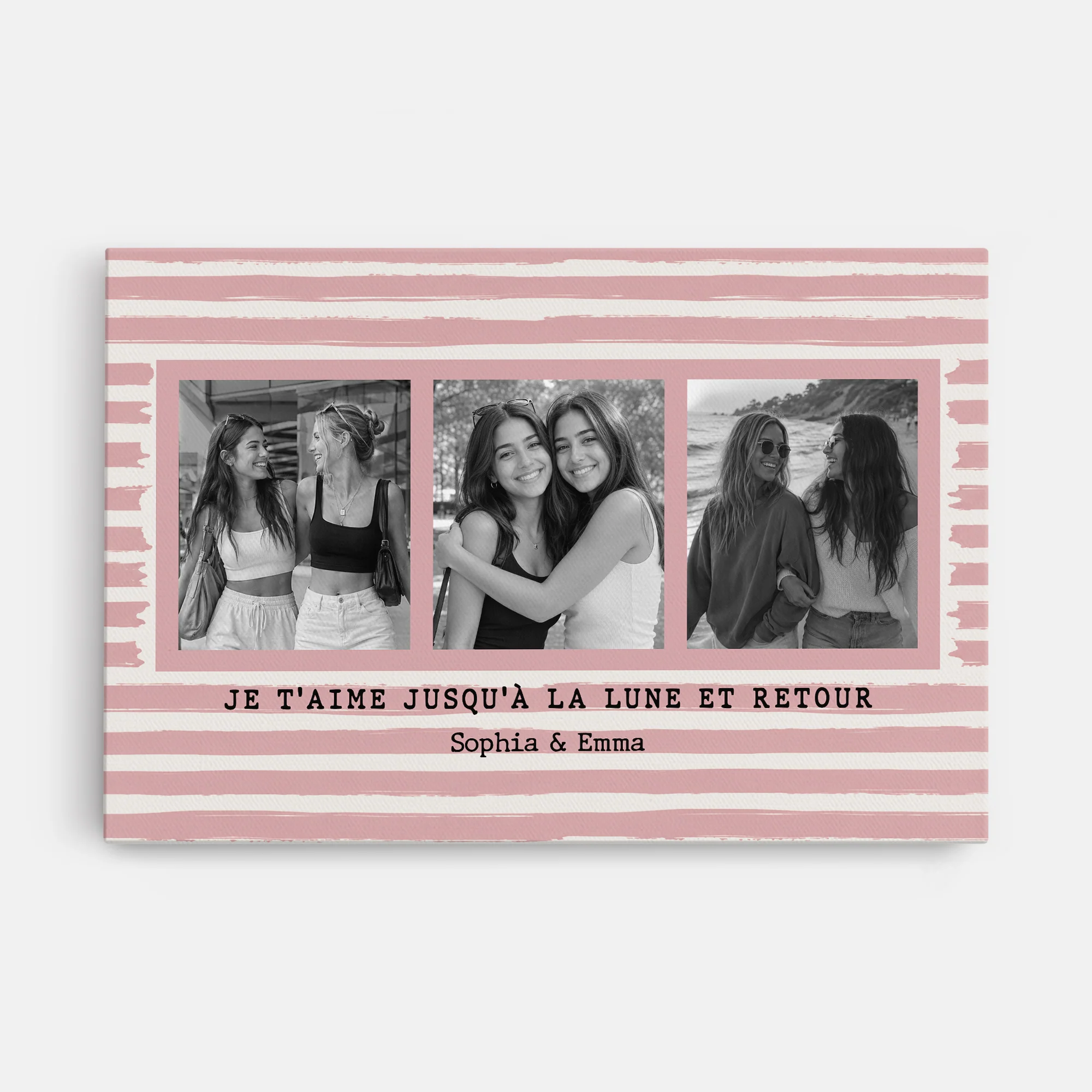 Tableau Personnalisé Photo - Meilleure Amie