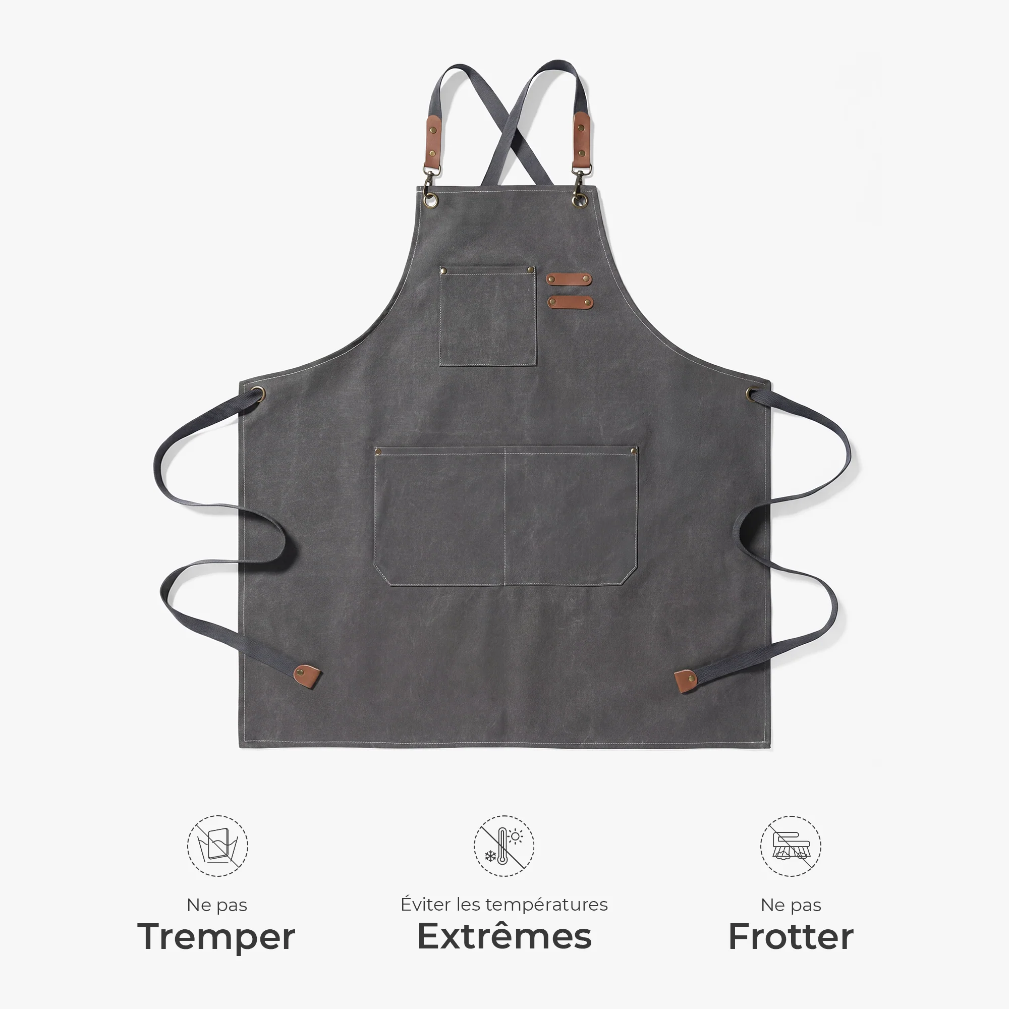 Tablier Barbecue Personnalisé - Maître Du Grill Cadeau Barbecue Homme - Image 7