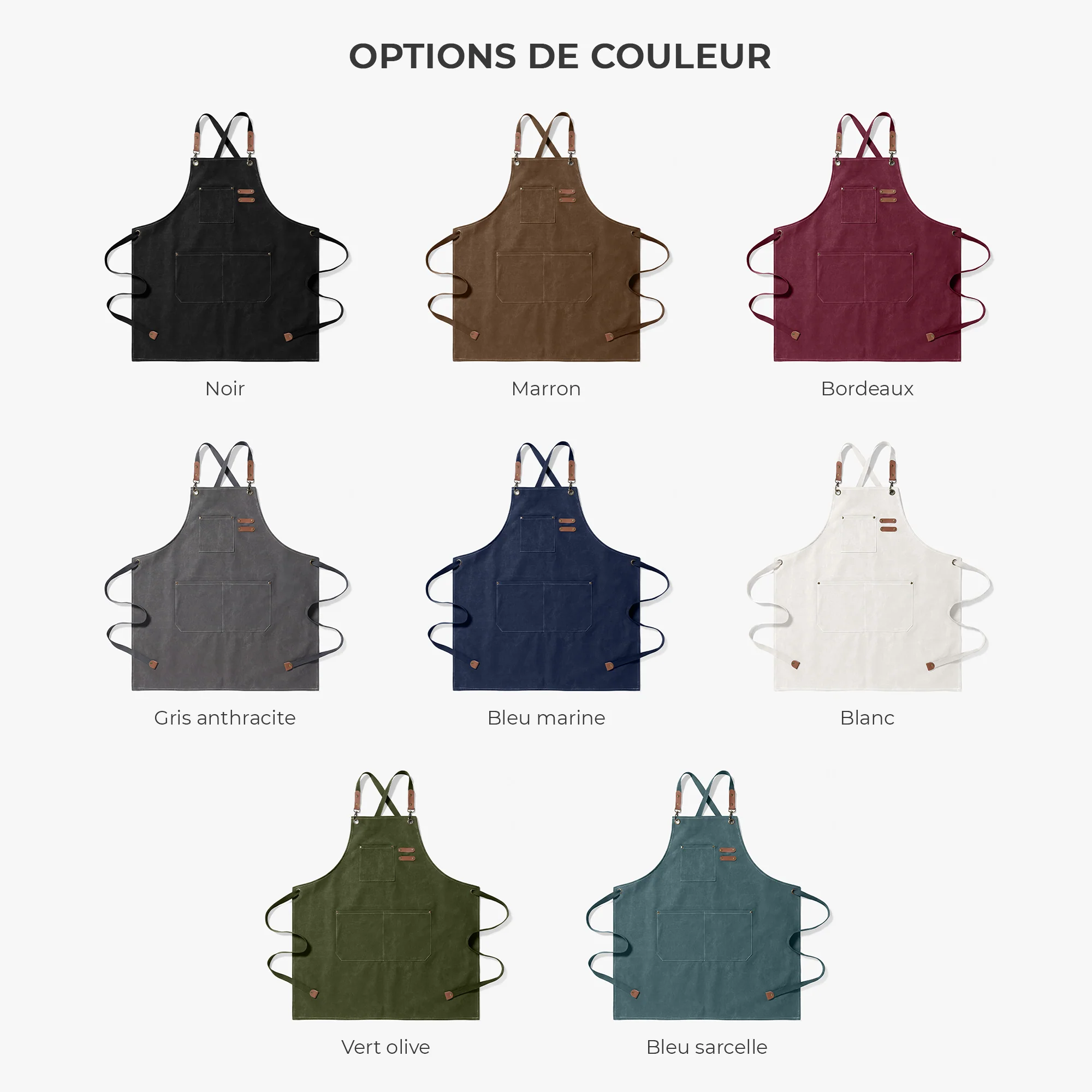 Tablier Cuisine Personnalisable - Cadeau Papa Papy Chef De Cuisine - Image 6