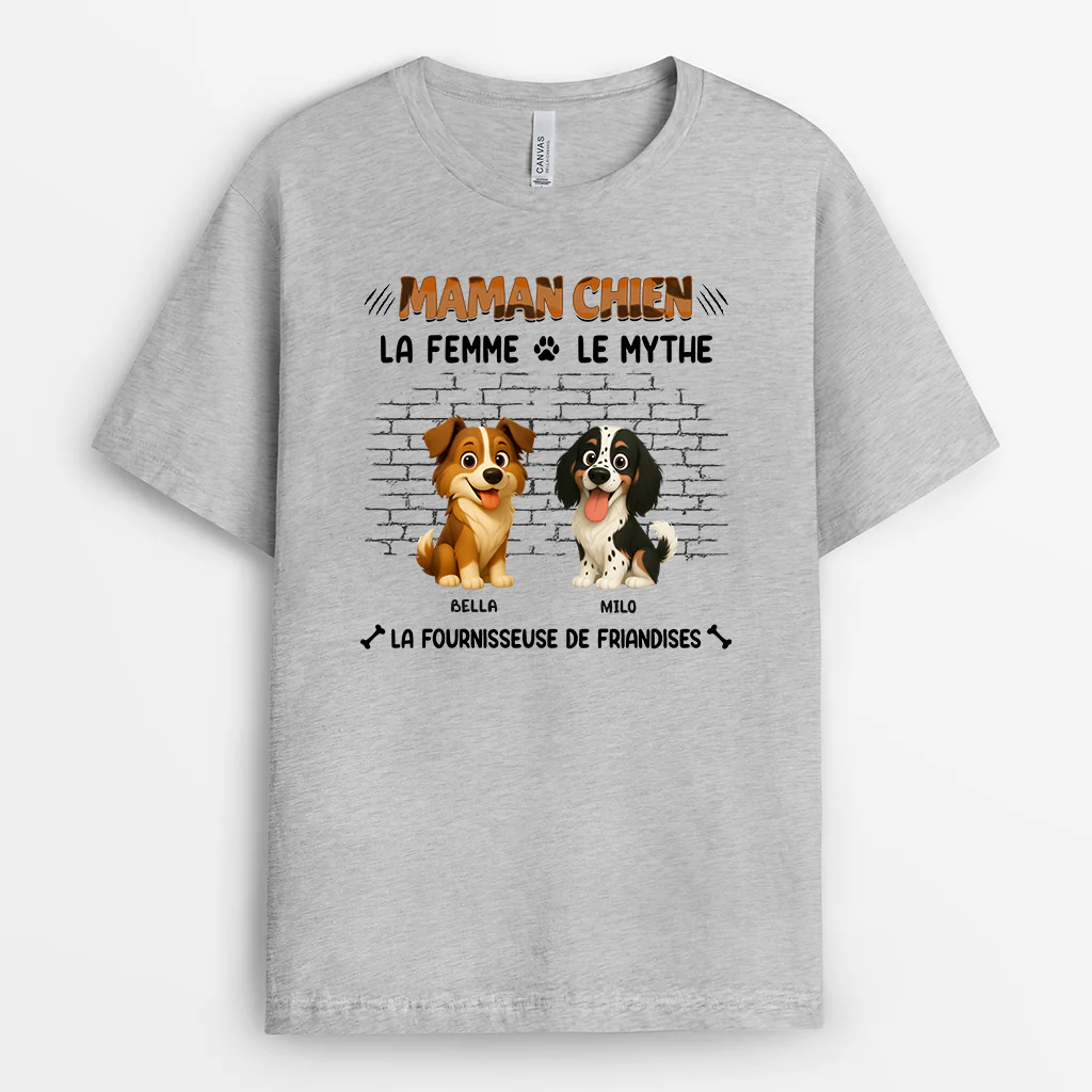 Tee Shirt Personnalisé Chien - Fournisseur De Friandises