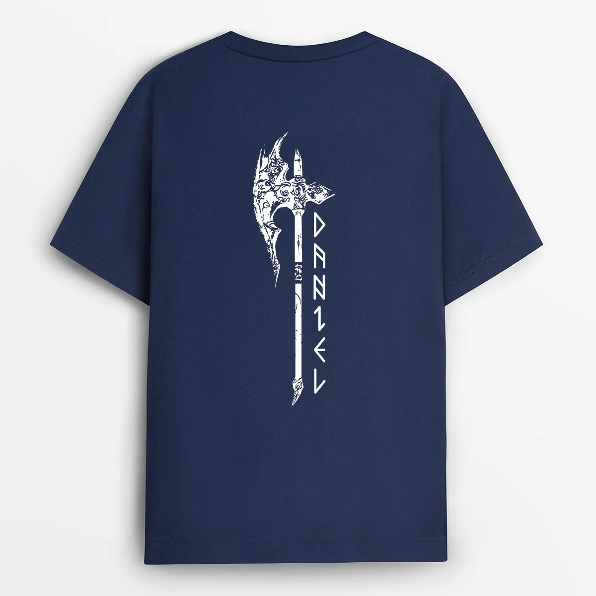 Tee Shirt Personnalisé Dos Thème Viking - Cadeau Original Pour Homme - Image 2
