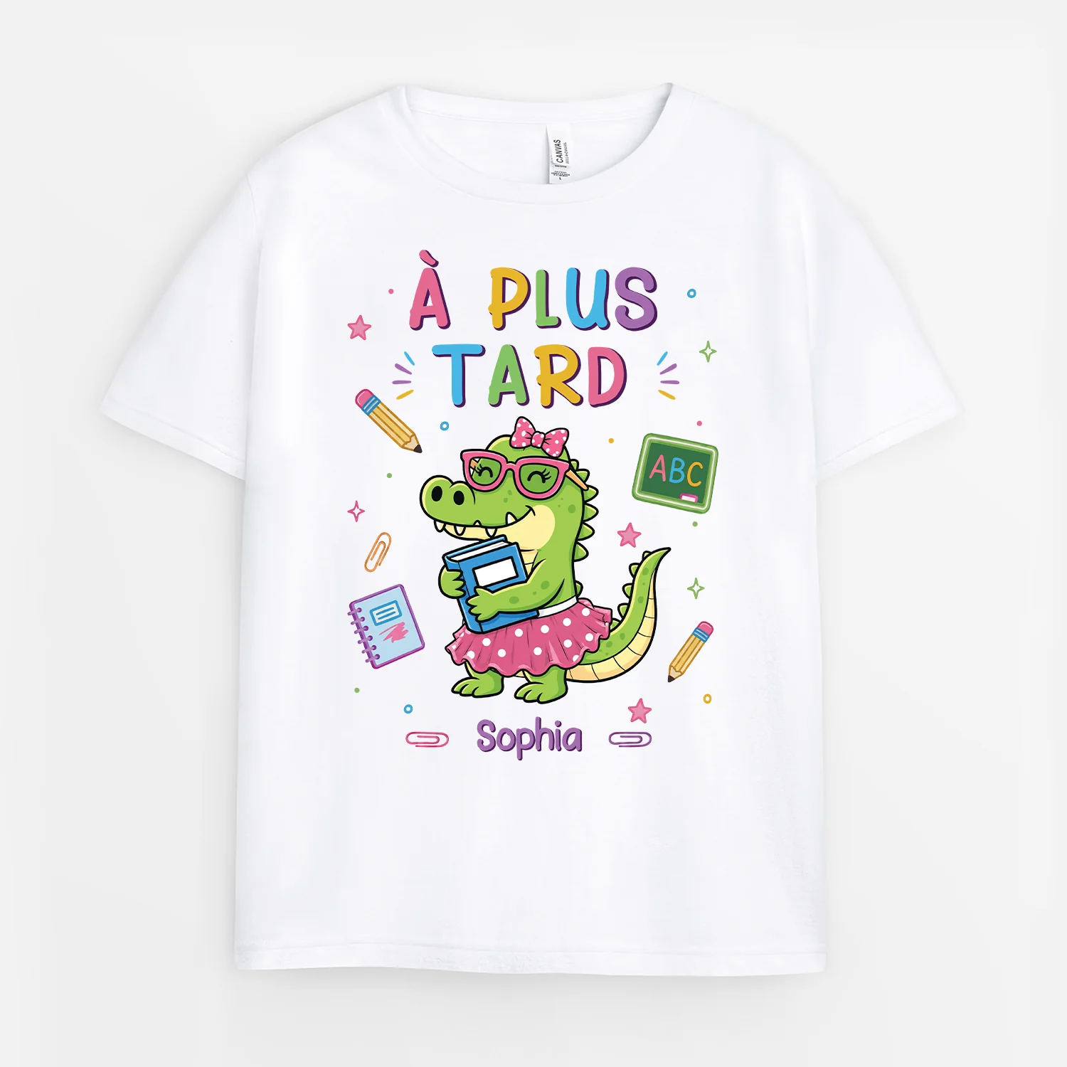 Tee Shirt Personnalisé Enfant Pour Été - À Plus Tard