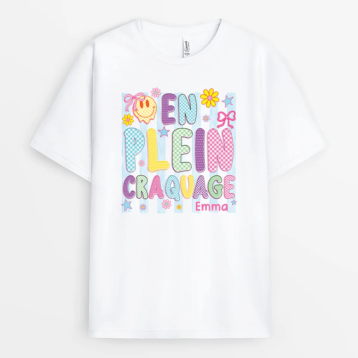 Tee Shirt Personnalisé Femme - En Plein Craquage
