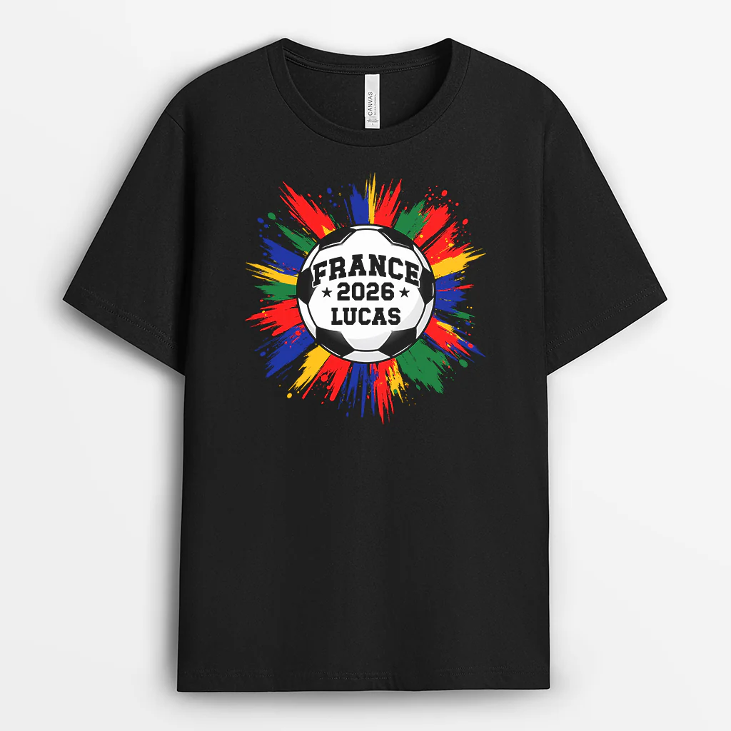 Tee Shirt Personnalisé Femme Homme - Cadeau Football