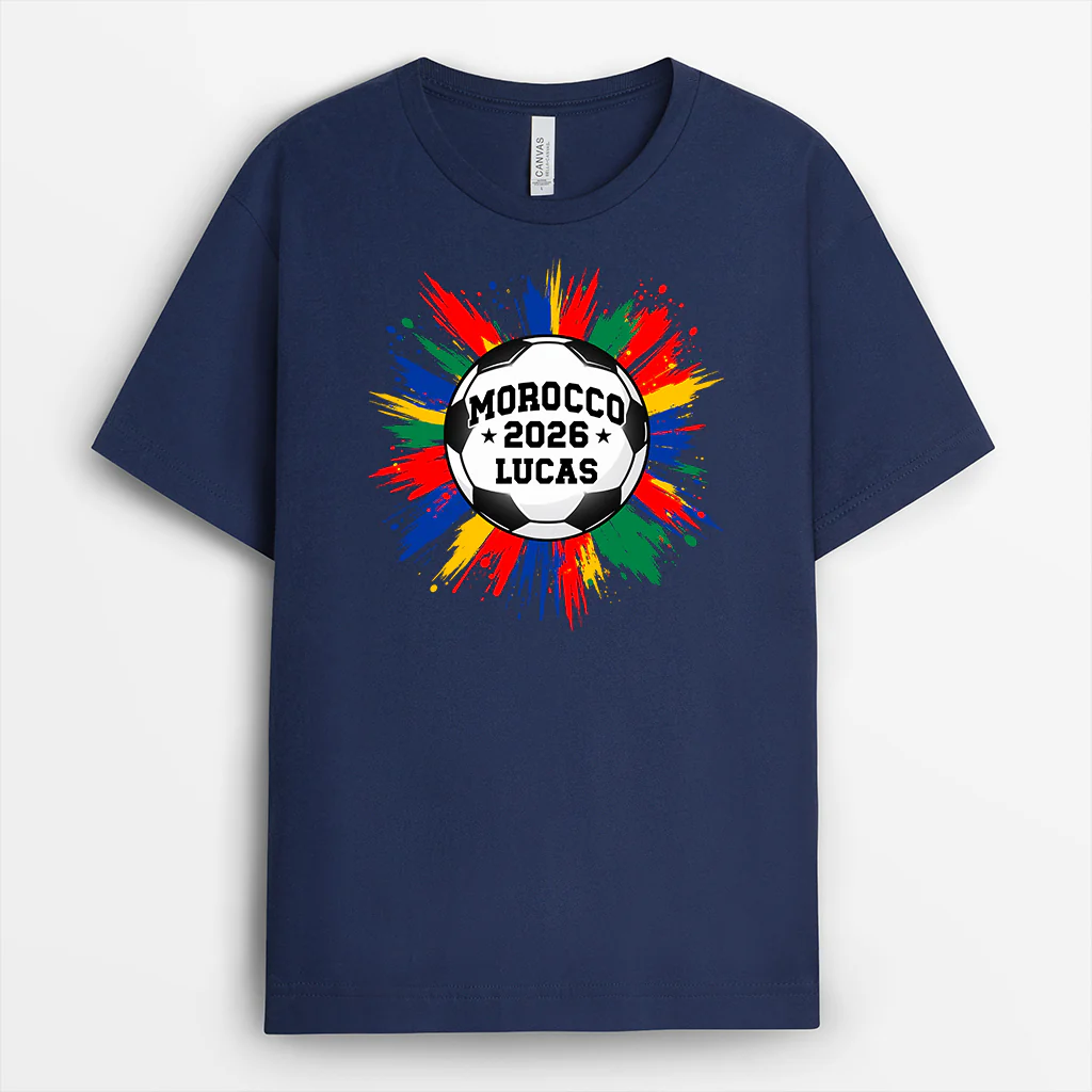 Tee Shirt Personnalisé Femme Homme - Cadeau Football - Image 2