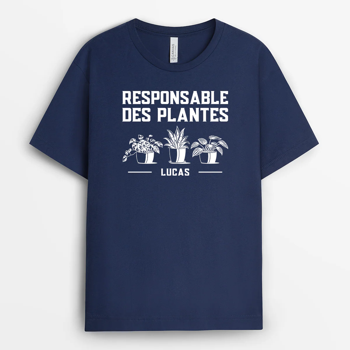 Tee Shirt Personnalisé Femme Homme Jardinier - Responsable Des Plantes - Image 2