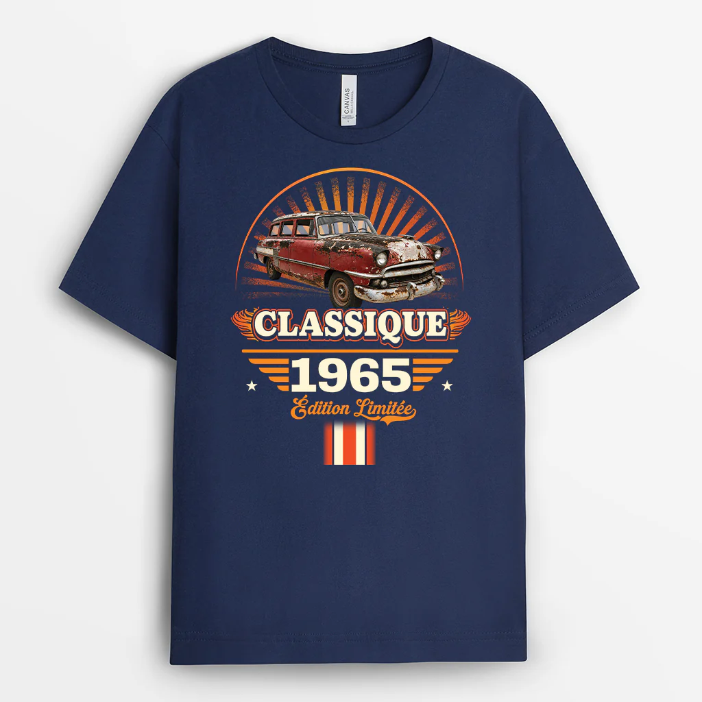 Tee Shirt Personnalisé Papy - Papa Papy Classique - Image 2