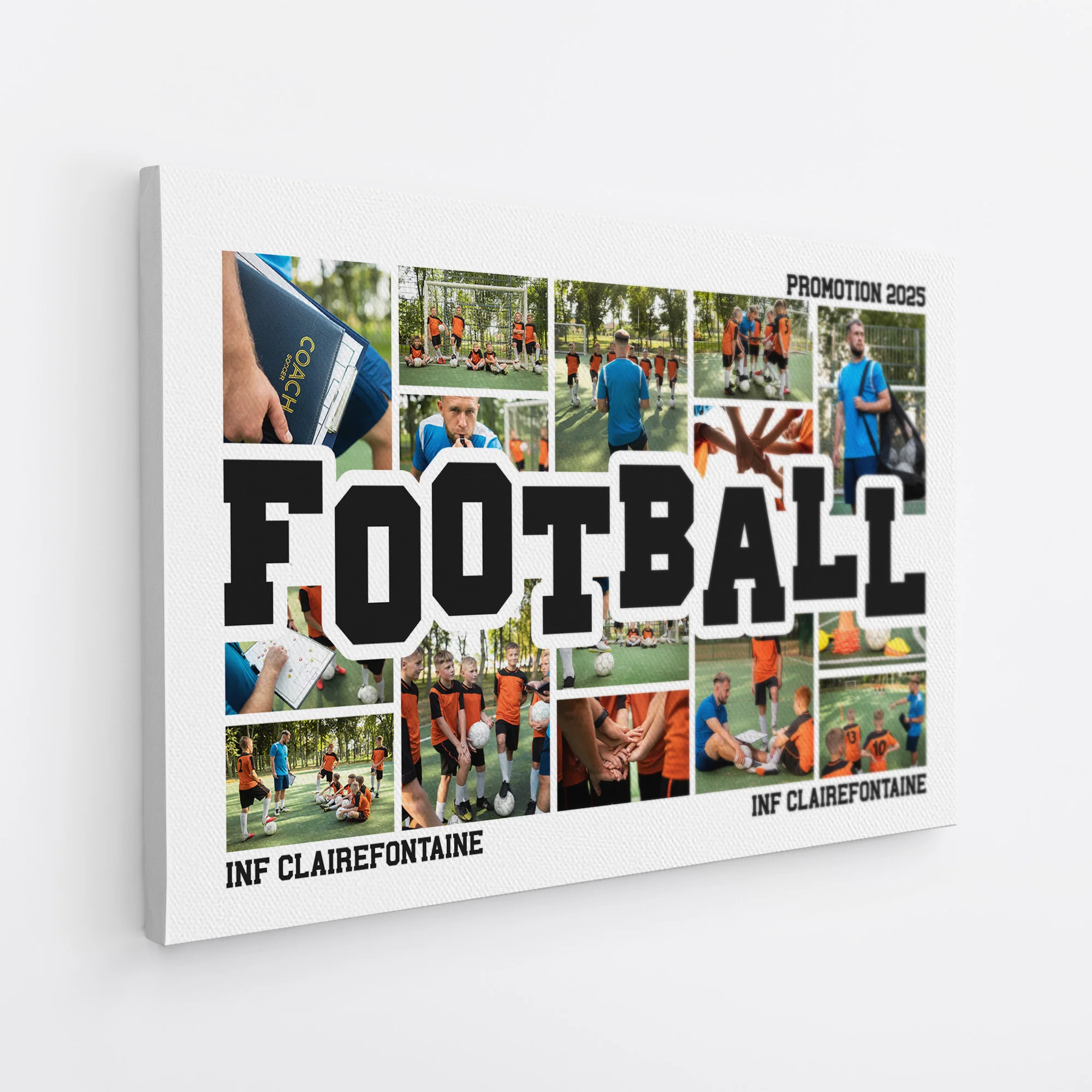 Toile Personnalisée Photo - Cadeau Pour Coach - Image 2