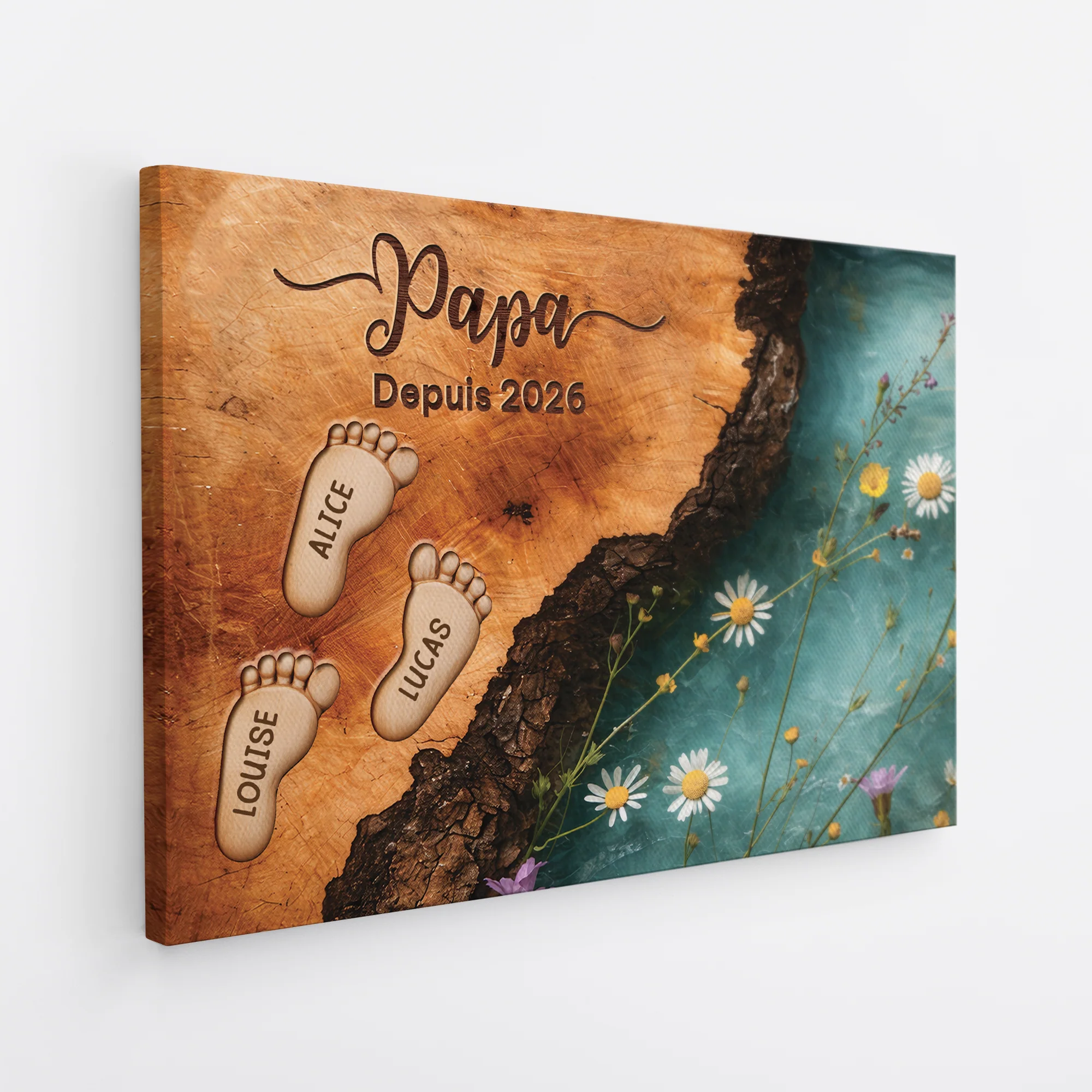 Tableau Fête Des Mères Personnalisé | Maman Depuis Papa Depuis - Image 2