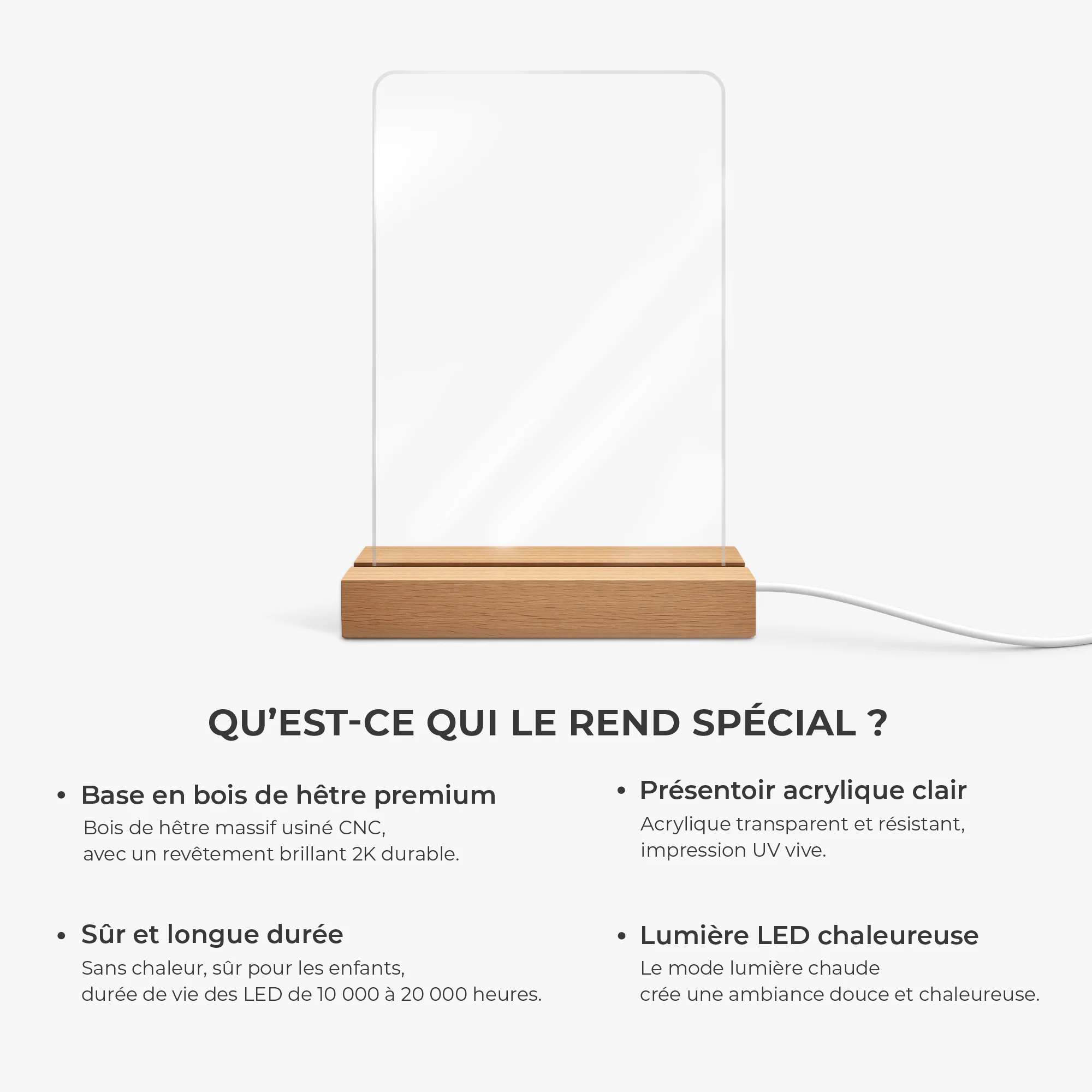Veilleuse Mot Croisé Famille Personnalisé Prénom - La Bande À Papa Maman - Image 4