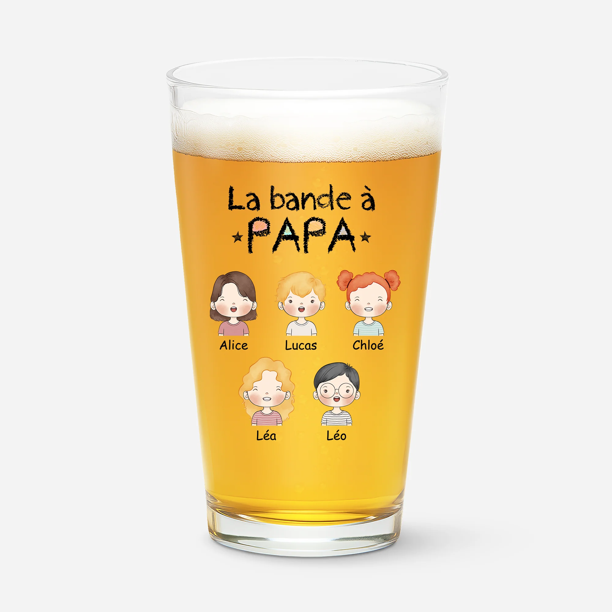 Verre Personnalisé Papy | La Bande à Papy