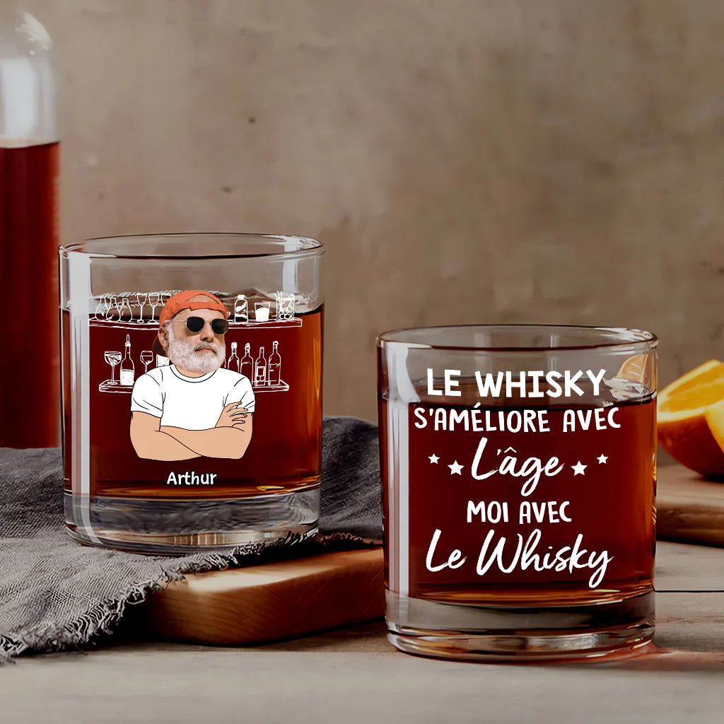 Verre À Whisky Personnalisé - Amère Mais Toujours Douce - Image 2