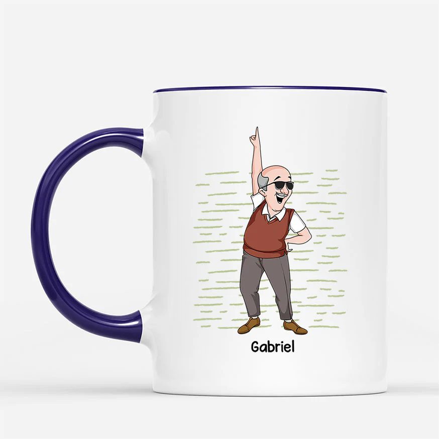 Mug Personnalisé - Voilà À Quoi Ressemble Un Papa Absolument Fantastique - Image 3